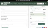 Kingdom Kratom coupon verification screenshot