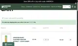 Kingdom Kratom coupon verification screenshot