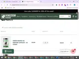 Kingdom Kratom coupon verification screenshot