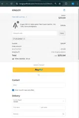 GF12HF547 coupon verification screenshot