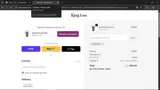 King Lou Pets coupon verification screenshot