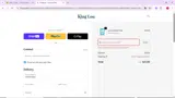 King Lou Pets coupon verification screenshot