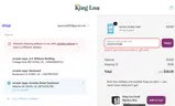 King Lou Pets coupon verification screenshot