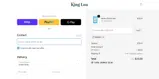 King Lou Pets coupon verification screenshot