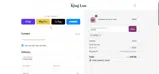 King Lou Pets coupon verification screenshot