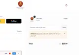The King McNeal Collection coupon verification screenshot