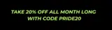 pride20 coupon verification screenshot