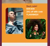FLASHING20 coupon verification screenshot