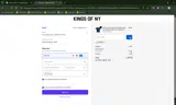 KINGS10 coupon verification screenshot