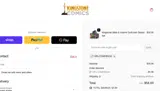 Kingstone Comics coupon verification screenshot