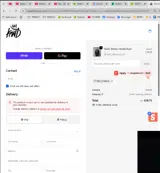 WELCOME25 coupon verification screenshot