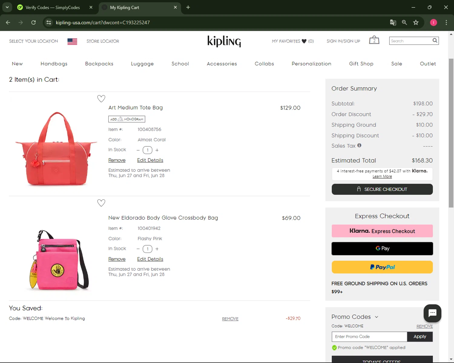 Kipling Promo Codes 40 Off June 2024