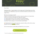 Kippy coupon verification screenshot
