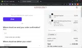 MJKATIE coupon verification screenshot