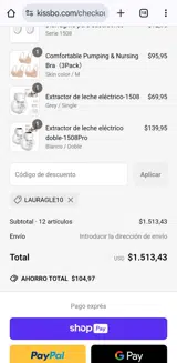 Lauragle10 coupon verification screenshot