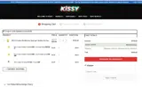 KissyVape coupon verification screenshot