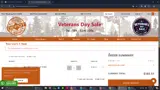 ONLINE15 coupon verification screenshot