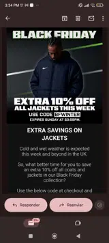Bfwinter coupon verification screenshot