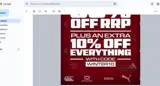 WINTER10 coupon verification screenshot