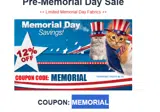 MEMORIAL coupon verification screenshot