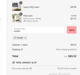 GUNDI coupon verification screenshot