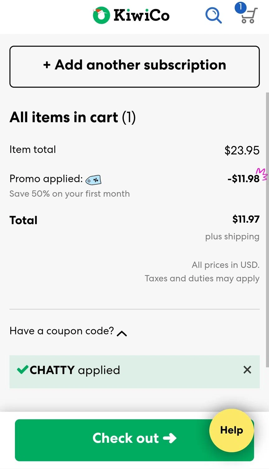KiwiCo Promo Codes 50 Off December 2023