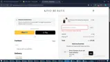 Kiyo Beauty coupon verification screenshot