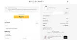 Kiyo Beauty coupon verification screenshot