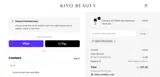 Kiyo Beauty coupon verification screenshot