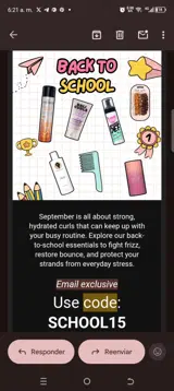 Kiyo Beauty coupon verification screenshot
