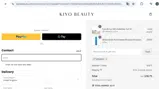 Kiyo Beauty coupon verification screenshot