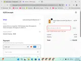 Kize Concepts coupon verification screenshot