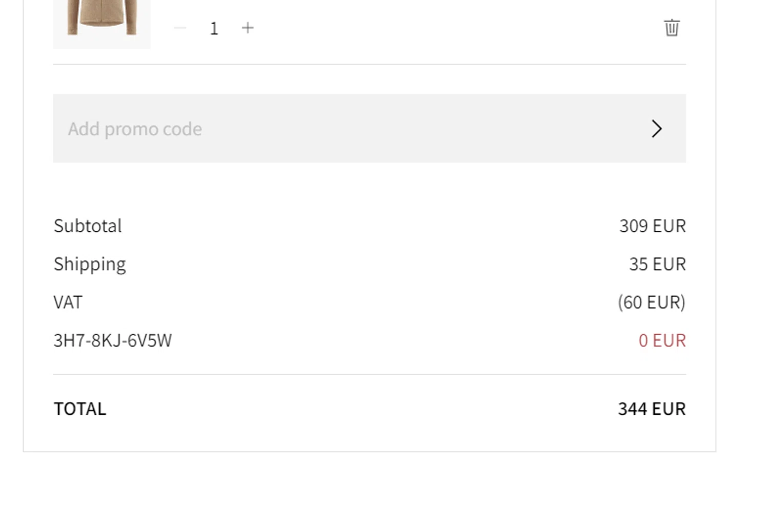 Klattermusen promo code screenshot showing code 3H7-8KJ-6V5W applied at Klattermusen checkout page. Uploaded by SimplyCodes community member GloriousMaverick573 on Jan 4, 2025