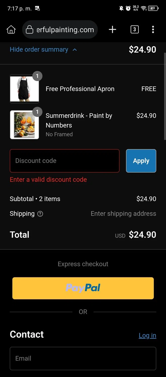 Klattermusen checkout page showing Klattermusen promo code box | Screenshot taken by SimplyCodes community member on Dec 6, 2024