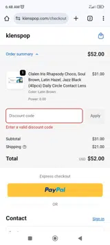 Byejuly10 coupon verification screenshot