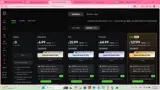 Kling AI coupon verification screenshot