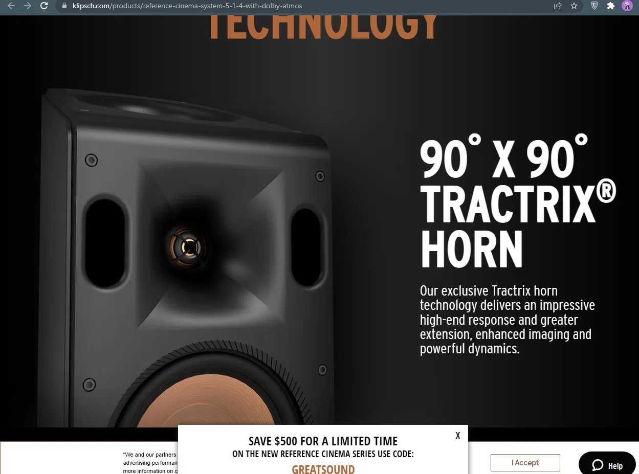 where to use Klipsch promo code box