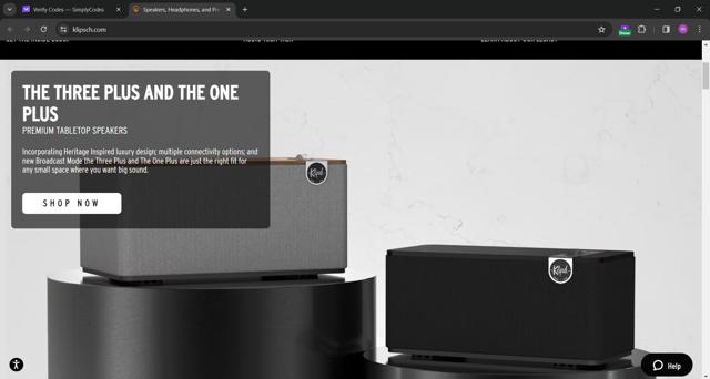 Klipsch checkout page showing Klipsch discount code box | Screenshot taken by SimplyCodes community member on Dec 23, 2023