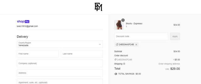 Klipsch checkout page showing Klipsch discount code box | Screenshot taken by SimplyCodes community member on Aug 5, 2024