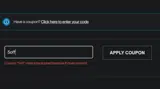 KLOUDYX coupon verification screenshot
