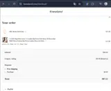 calilug coupon verification screenshot
