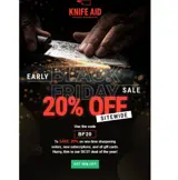 Knife Aid coupon verification screenshot