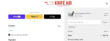 Knife Aid coupon verification screenshot
