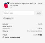 Charlotte Knights coupon verification screenshot
