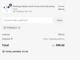 Charlotte Knights coupon verification screenshot