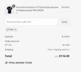 Charlotte Knights coupon verification screenshot