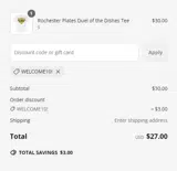 Charlotte Knights coupon verification screenshot