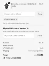 Charlotte Knights coupon verification screenshot