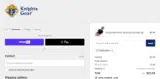 Knights Gear coupon verification screenshot