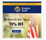Knights Gear coupon verification screenshot
